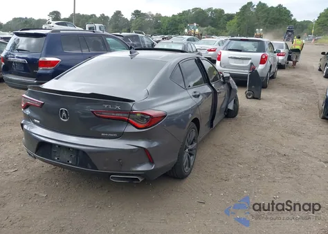 2023 Acura Tlx A-Spec из США, поврежденный, VIN 19UUB6F52PA004865